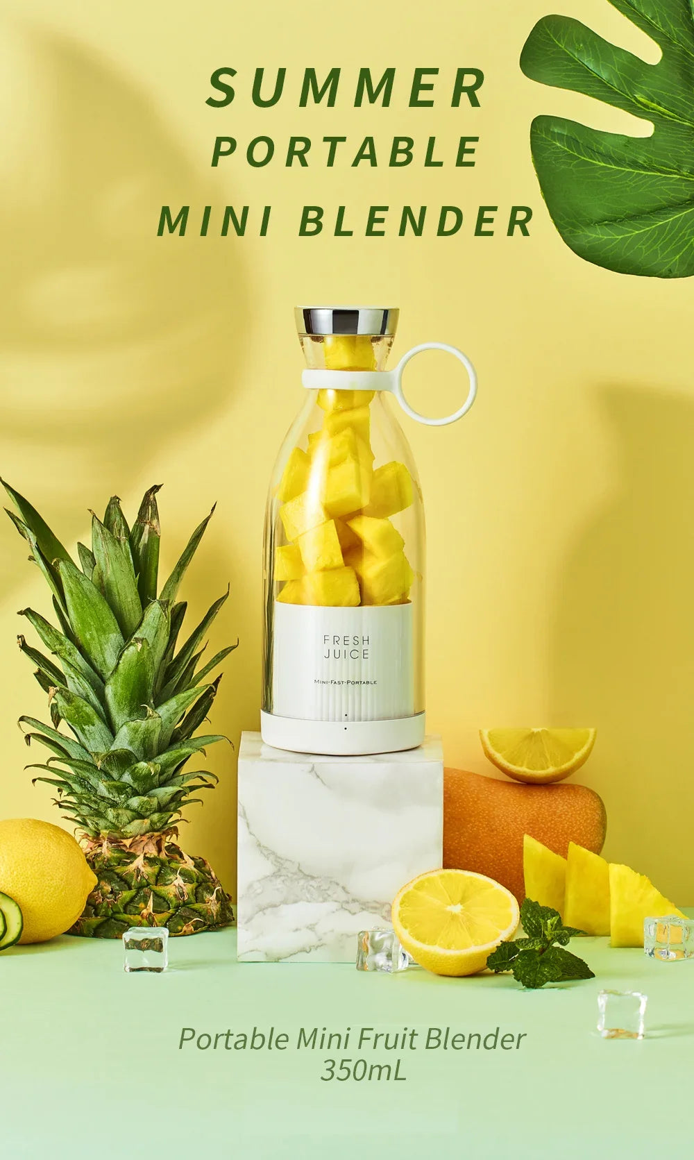 Blissence Portable Blender Bottle