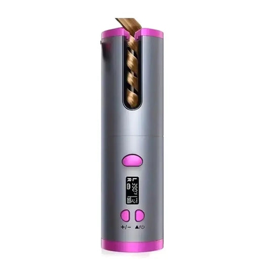 Blissence™ Cordless Automatic Hair Curler | Rechargeable Rotating Curling Iron